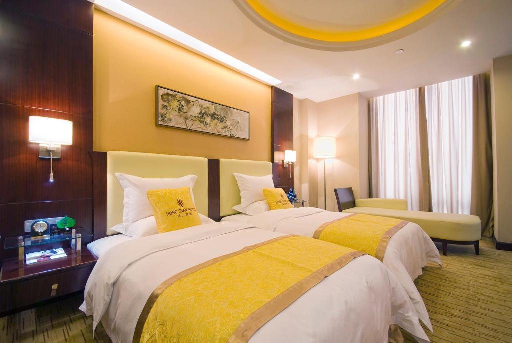 ווהאן Hongshan Hotel חדר תמונה