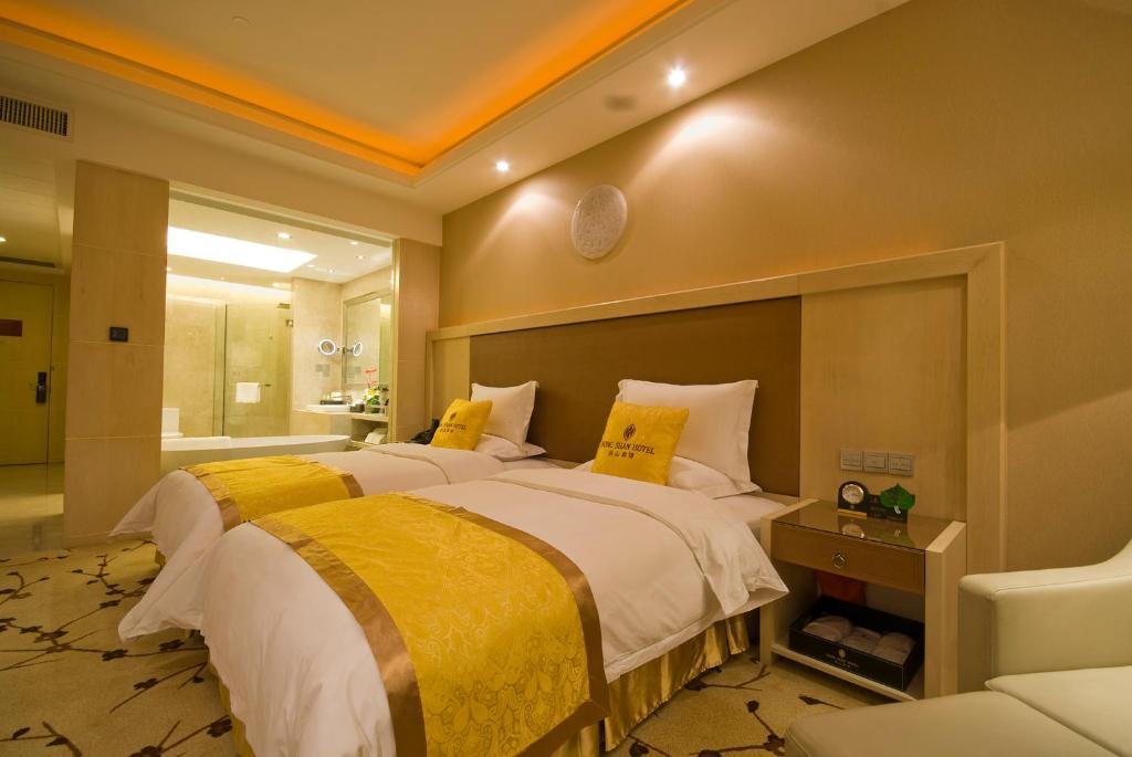ווהאן Hongshan Hotel חדר תמונה
