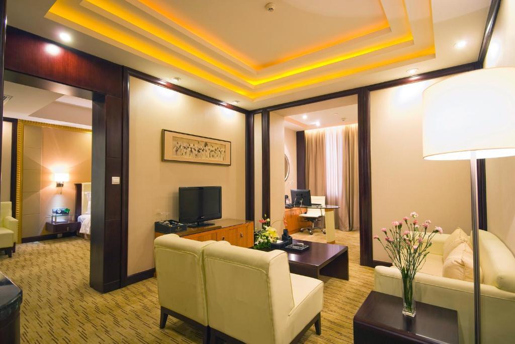 ווהאן Hongshan Hotel חדר תמונה